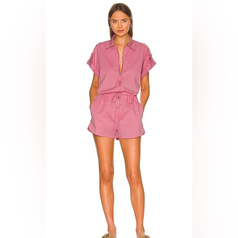 Pistola MEG ZIP FRONT ROMPER - FLAMINGO Size XS